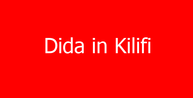 Dida in Kilifi