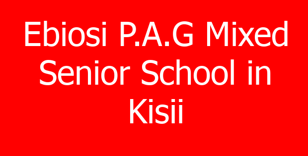 Ebiosi P.A.G Mixed Senior School in Kisii