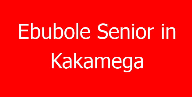 Ebubole Senior in Kakamega