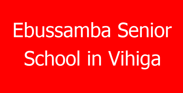 Ebussamba Senior School in Vihiga