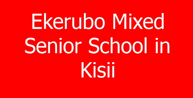 Ekerubo Mixed Senior School in Kisii