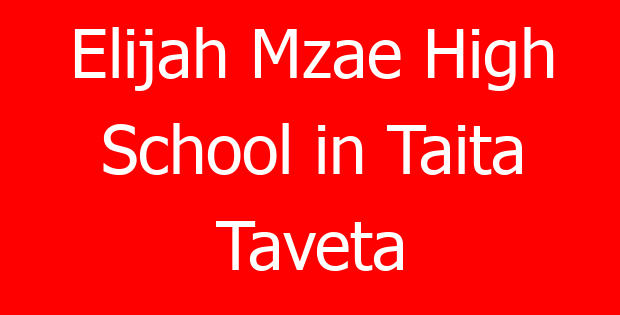 Elijah Mzae High School in Taita Taveta