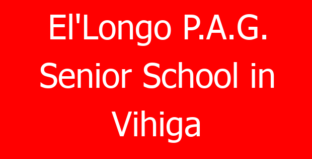 El’Longo P.A.G. Senior School in Vihiga