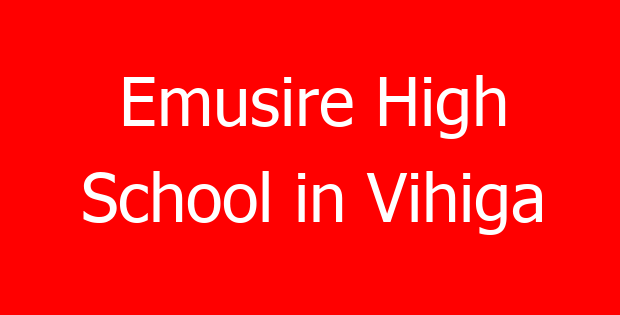 Emusire High School in Vihiga