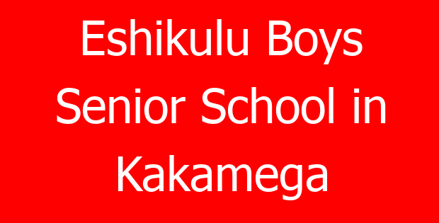 Eshikulu Boys Senior School in Kakamega