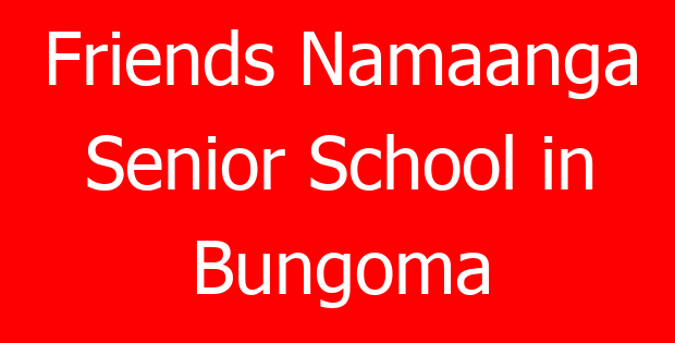 Friends Namaanga Senior School in Bungoma