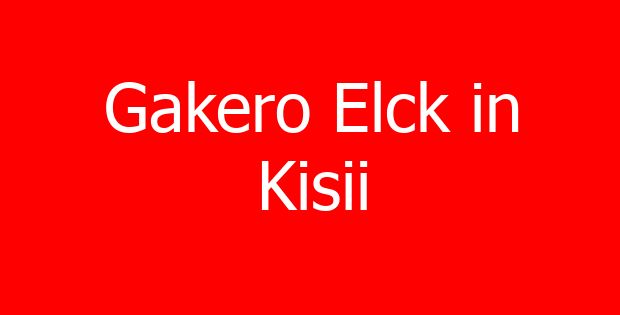 Gakero Elck in Kisii