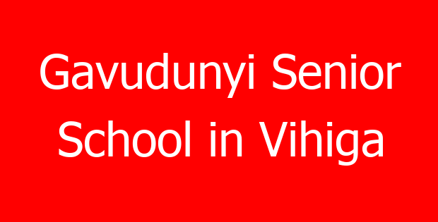 Gavudunyi Senior School in Vihiga
