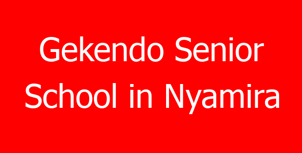 Gekendo Senior School in Nyamira