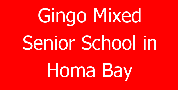 Gingo Mixed Senior School in Homa Bay