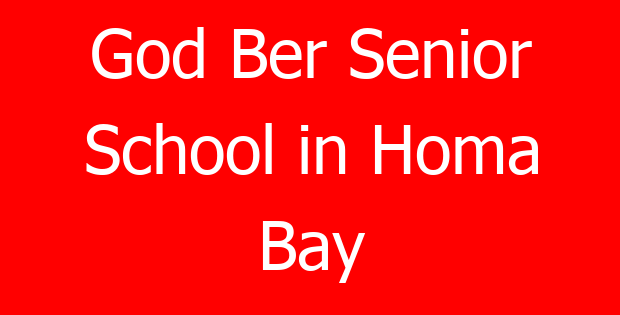 God Ber Senior School in Homa Bay