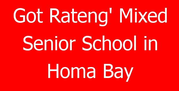 Got Rateng’ Mixed Senior School in Homa Bay