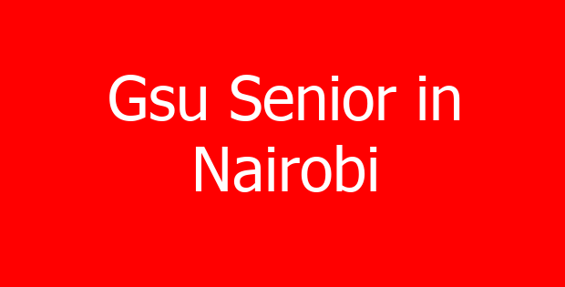 Gsu Senior in Nairobi
