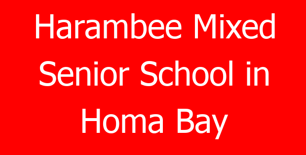 Harambee Mixed Senior School in Homa Bay