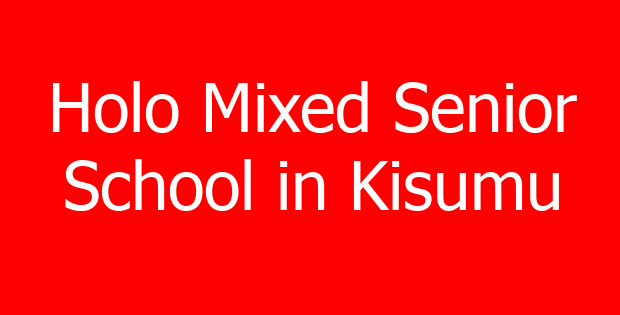 Holo Mixed Senior School in Kisumu