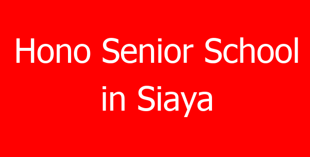 Hono Senior School in Siaya