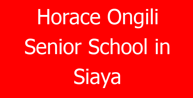 Horace Ongili Senior School in Siaya