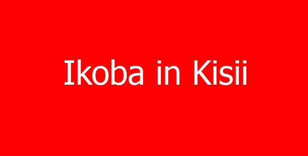 Ikoba in Kisii