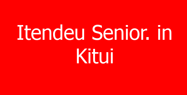 Itendeu Senior. in Kitui