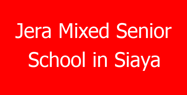 Jera Mixed Senior School in Siaya