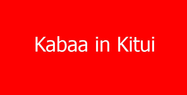 Kabaa in Kitui