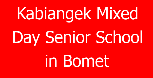 Kabiangek Mixed Day Senior School in Bomet