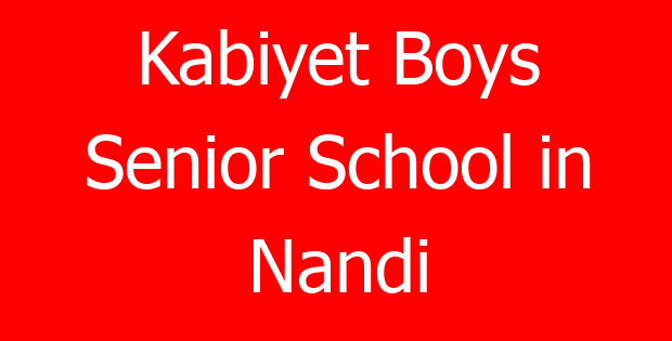 Kabiyet Boys Senior School in Nandi