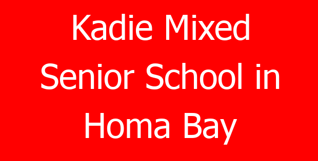 Kadie Mixed Senior School in Homa Bay
