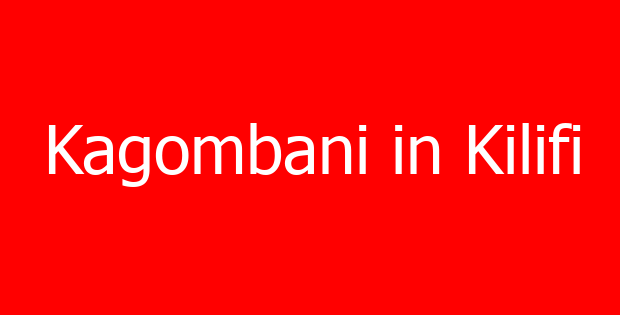 Kagombani in Kilifi