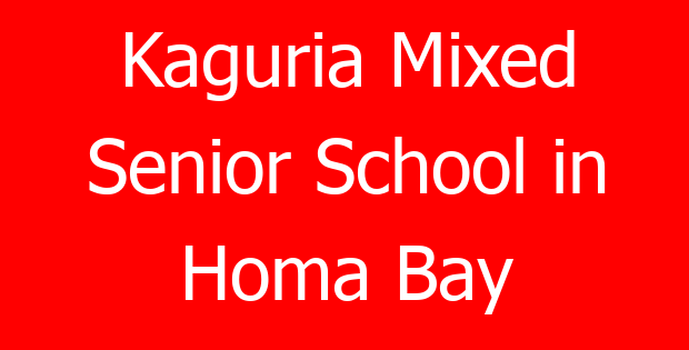 Kaguria Mixed Senior School in Homa Bay