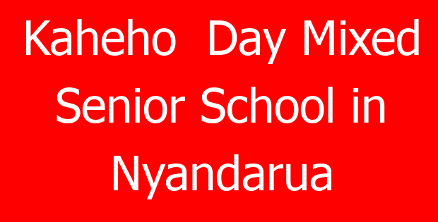 Kaheho  Day Mixed Senior School in Nyandarua
