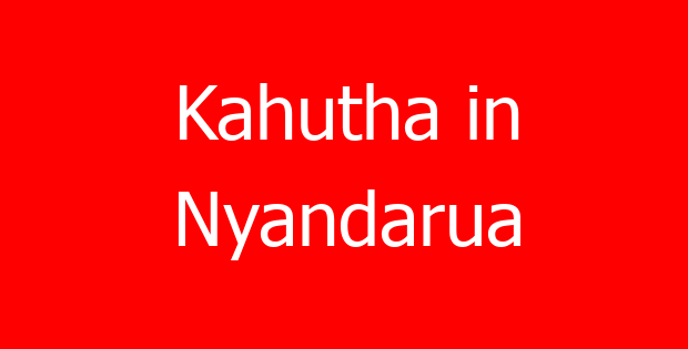 Kahutha in Nyandarua