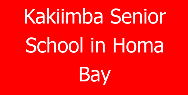 Kakiimba Senior School in Homa Bay