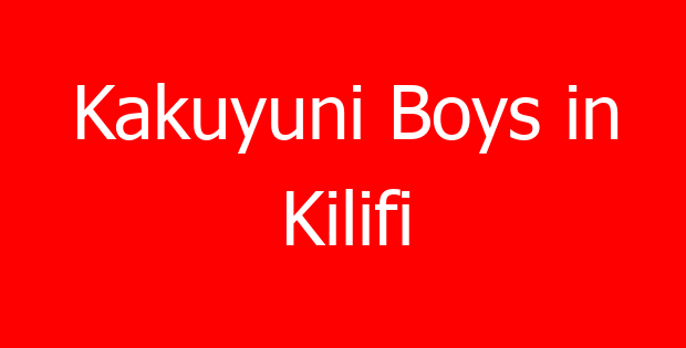 Kakuyuni Boys in Kilifi