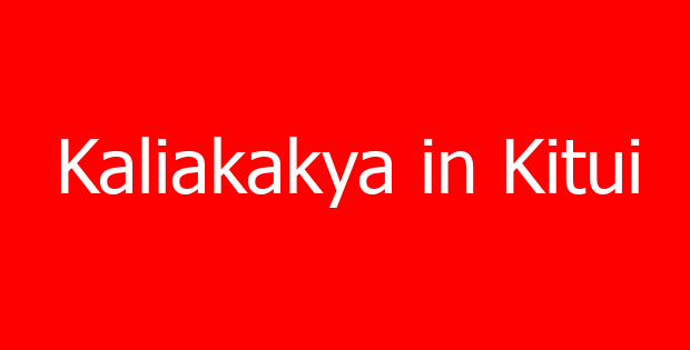 Kaliakakya in Kitui