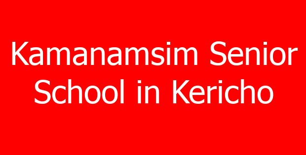 Kamanamsim Senior School in Kericho