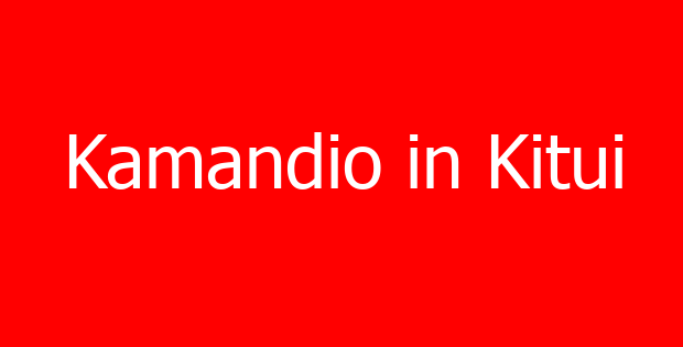 Kamandio in Kitui