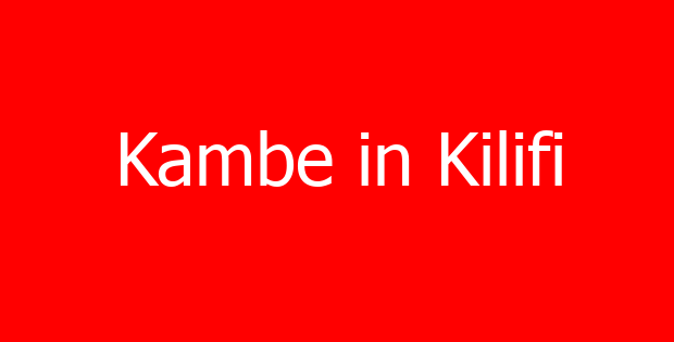 Kambe in Kilifi