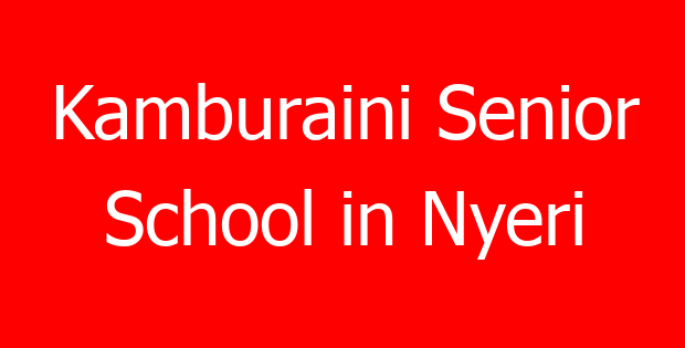 Kamburaini Senior School in Nyeri