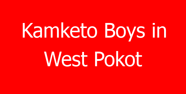 Kamketo Boys in West Pokot