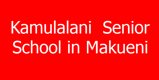 Kamulalani  Senior School in Makueni