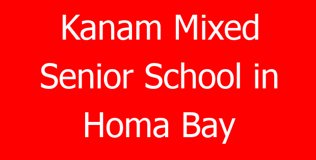 Kanam Mixed Senior School in Homa Bay