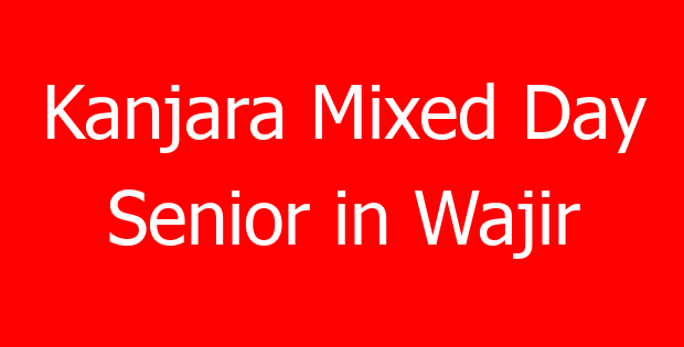 Kanjara Mixed Day Senior in Wajir
