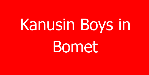 Kanusin Boys in Bomet