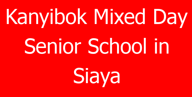 Kanyibok Mixed Day Senior School in Siaya