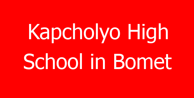 Kapcholyo High School in Bomet