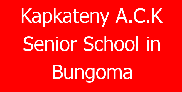 Kapkateny A.C.K Senior School in Bungoma