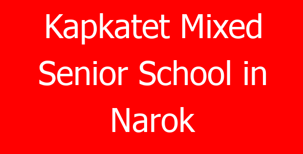 Kapkatet Mixed Senior School in Narok