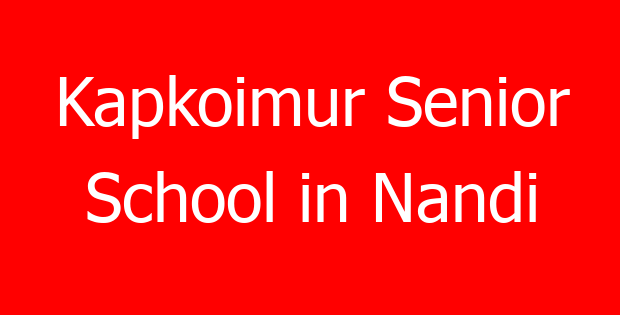 Kapkoimur Senior School in Nandi