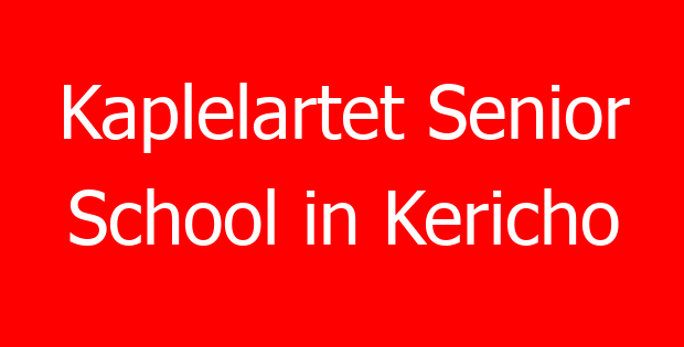 Kaplelartet Senior School in Kericho